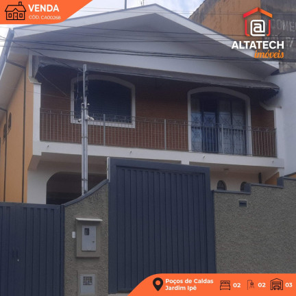 Casa com 2 Quartos à Venda, 223 m² em Jardim Ipê - Poços De Caldas