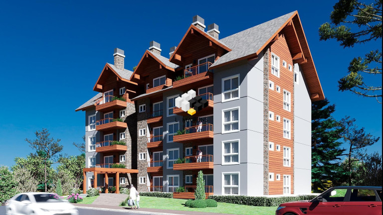 Apartamento com 1 Quarto à Venda, 51 m² em Avenida Central - Gramado