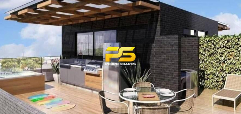 Imagem Cobertura com 2 Quartos à Venda, 92 m² em Bancários - João Pessoa