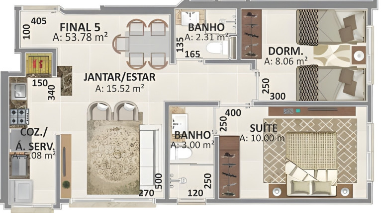 Imagem Apartamento com 3 Quartos à Venda, 71 m² em Capão Da Canoa - Capão Da Canoa