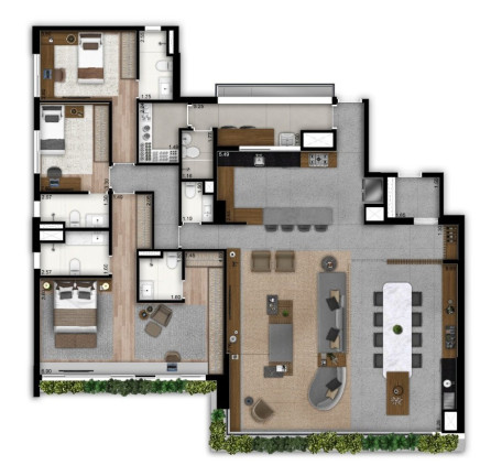 Imagem Imóvel com 3 Quartos à Venda, 201 m² em Brooklin Paulista - São Paulo Imagem Imóvel com 3 Quartos à Venda, 201 m² em Brooklin Paulista - São Paulo