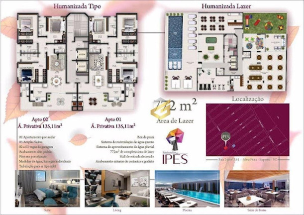 Imagem Apartamento com 5 Quartos à Venda, 270 m² em Meia Praia - Itapema