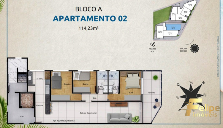 Imagem Imóvel com 2 Quartos à Venda, 79 m² em Iriri - Anchieta Imagem Imóvel com 2 Quartos à Venda, 79 m² em Iriri - Anchieta