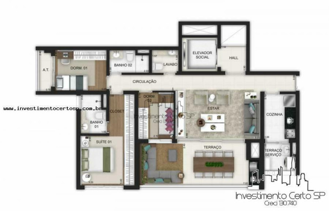 Imagem Apartamento com 3 Quartos à Venda, 110 m² em Vila Mariana - São Paulo