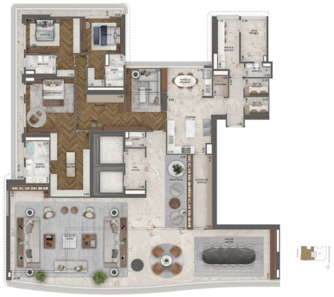 Imóvel com 4 Quartos à Venda, 695 m² em Jardim Guedala - São Paulo