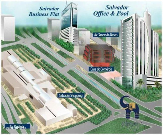 Imagem Sala Comercial à Venda, 205 m² em Caminho Das Arvores - Salvador Imagem Sala Comercial à Venda, 205 m² em Caminho Das Arvores - Salvador