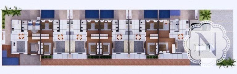 Imagem Casa de Condomínio com 2 Quartos à Venda, 45 m² em Cibratel Ii - Itanhaém