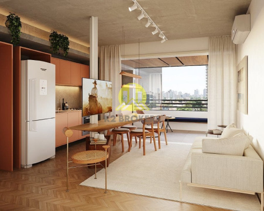 Imagem Cobertura com 1 Quarto à Venda, 98 m² em Pinheiros - São Paulo