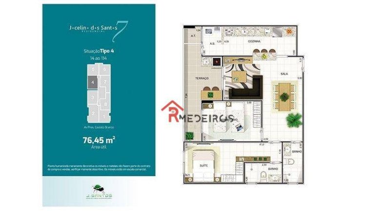 Imagem Apartamento com 2 Quartos à Venda, 76 m² em Mirim - Praia Grande Imagem Apartamento com 2 Quartos à Venda, 76 m² em Mirim - Praia Grande