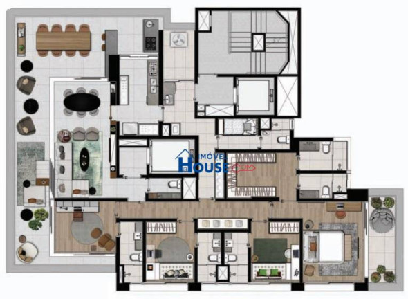 Imagem Apartamento com 4 Quartos à Venda, 231 m² em Itaim Bibi - São Paulo