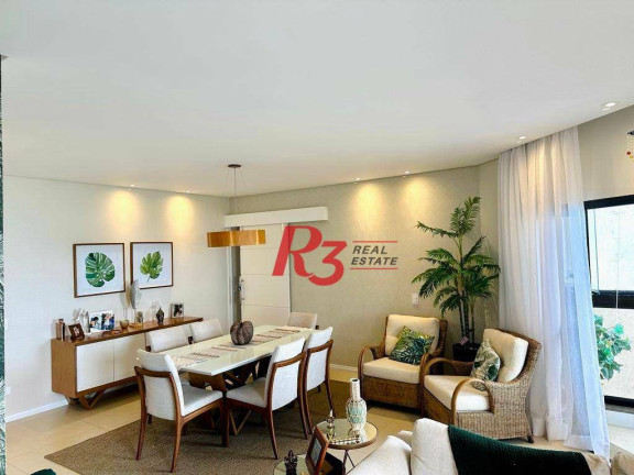 Imagem Apartamento com 3 Quartos à Venda, 187 m² em Jardim Astúrias - Guarujá