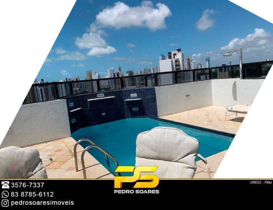 Imagem Cobertura com 5 Quartos à Venda, 450 m² em Manaíra - João Pessoa