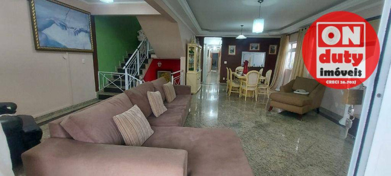 Imagem Casa com 5 Quartos à Venda, 493 m² em Aparecida - Santos Imagem Casa com 5 Quartos à Venda, 493 m² em Aparecida - Santos