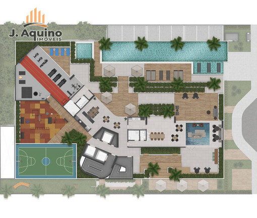 Apartamento com 1 Quarto à Venda, 59 m² em Aldeota - Fortaleza
