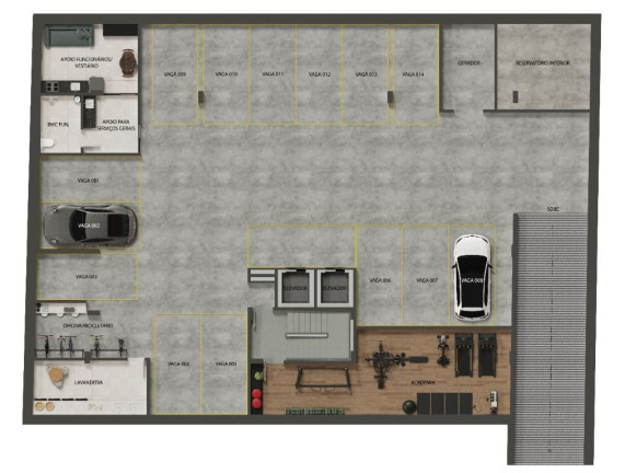 Imagem Apartamento com 1 Quarto à Venda, 26 m² em Cabo Branco - João Pessoa