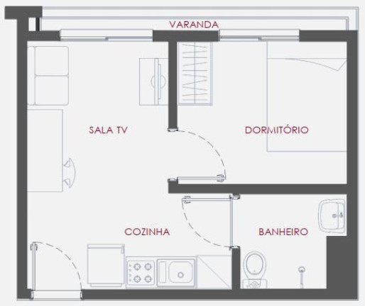 Imagem Apartamento com 1 Quarto à Venda, 27 m² em Vila Monte Alegre - São Paulo Imagem Apartamento com 1 Quarto à Venda, 27 m² em Vila Monte Alegre - São Paulo