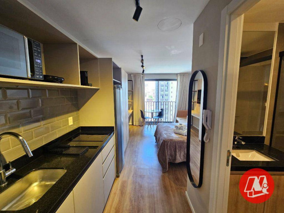 Studio com 1 Quarto para Alugar, 24 m² em Auxiliadora - Porto Alegre
