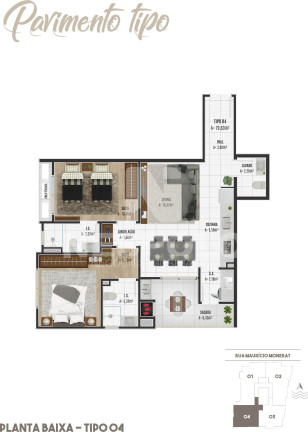 Imagem Apartamento à Venda, 103 m² em Gravatá - Navegantes Imagem Apartamento à Venda, 103 m² em Gravatá - Navegantes