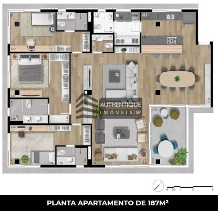 Imagem Apartamento com 3 Quartos à Venda, 187 m² em Pinheiros - São Paulo