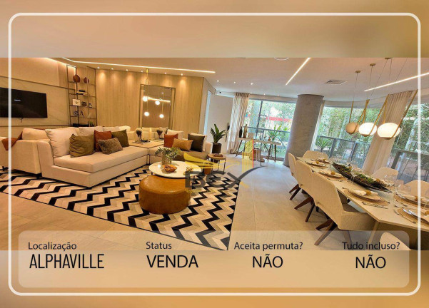 Apartamento com 4 Quartos à Venda, 244 m² em Alphaville Conde Ii - Barueri