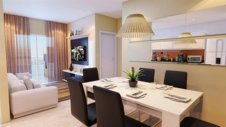 Imagem Apartamento com 1 Quarto à Venda, 46 m² em Caiçara - Praia Grande