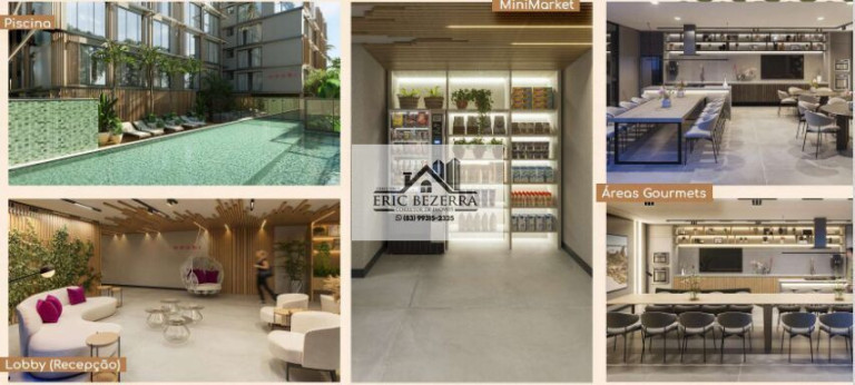 Imagem Flat com 1 Quarto à Venda, 40 m² em Intermares - Cabedelo