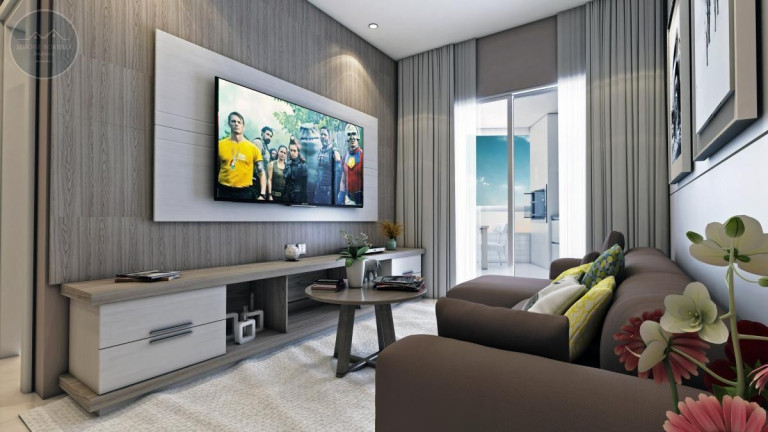 Imagem Imóvel com 2 Quartos à Venda, 78 m² em Mirim - Praia Grande