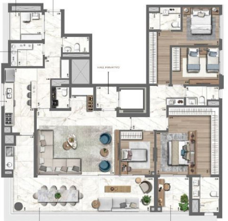Imagem Apartamento com 4 Quartos à Venda, 212 m² em Pinheiros - São Paulo Imagem Apartamento com 4 Quartos à Venda, 212 m² em Pinheiros - São Paulo