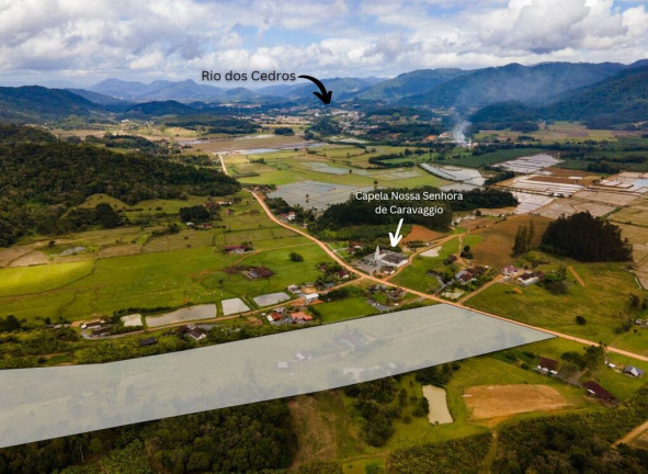 Imagem Chácara à Venda, 140 m² em Rio Dos Cedros - Rio Dos Cedros