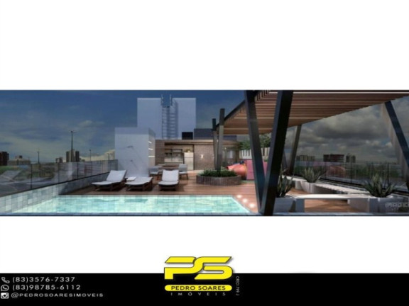 Apartamento com 2 Quartos à Venda, 68 m² em Jardim Cidade Universitária - João Pessoa