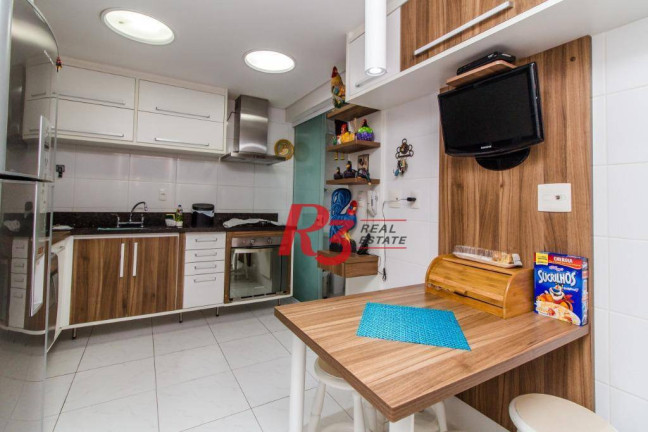 Imagem Apartamento com 4 Quartos à Venda, 191 m² em Gonzaga - Santos