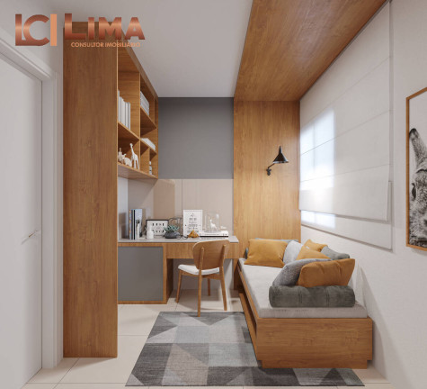 Imagem Apartamento com 2 Quartos à Venda, 45 m² em Centro - Eusébio Imagem Apartamento com 2 Quartos à Venda, 45 m² em Centro - Eusébio