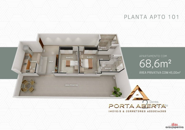 Imagem Apartamento com 2 Quartos à Venda, 72 m² em Vila Dos Técnicos - Timóteo