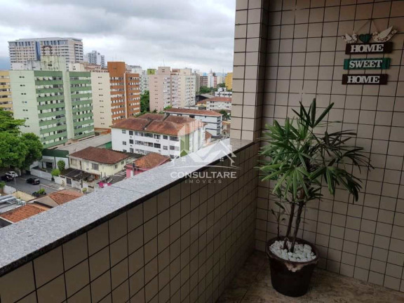 Imagem Apartamento com 2 Quartos à Venda, 77 m² em Encruzilhada - Santos