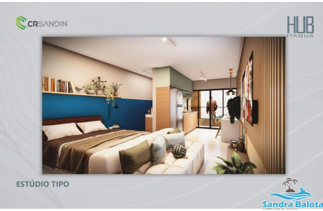Imagem Kitnet com 1 Quarto à Venda, 37 m² em Itaguá - Ubatuba