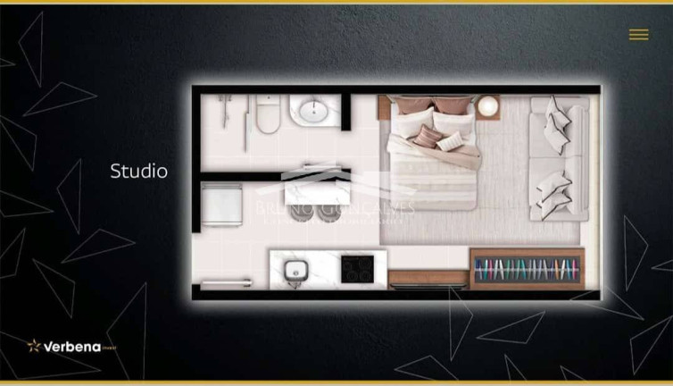 Imagem Apartamento com 1 Quarto à Venda, 20 m² em Porto Seguro Imagem Apartamento com 1 Quarto à Venda, 20 m² em Porto Seguro