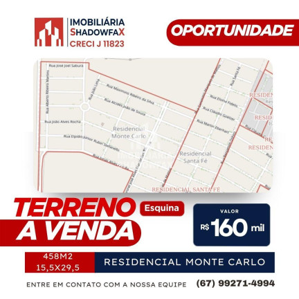 Terreno à Venda, 532 m²