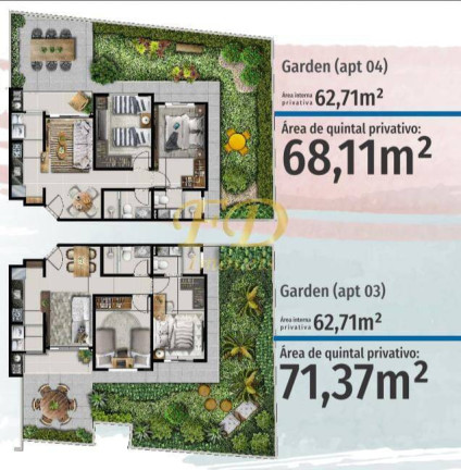Imagem Apartamento com 2 Quartos à Venda, 62 m² em Alvinópolis - Atibaia