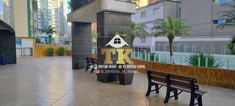 Imagem Apartamento com 2 Quartos para Alugar, 87 m² em Canto Do Forte - Praia Grande