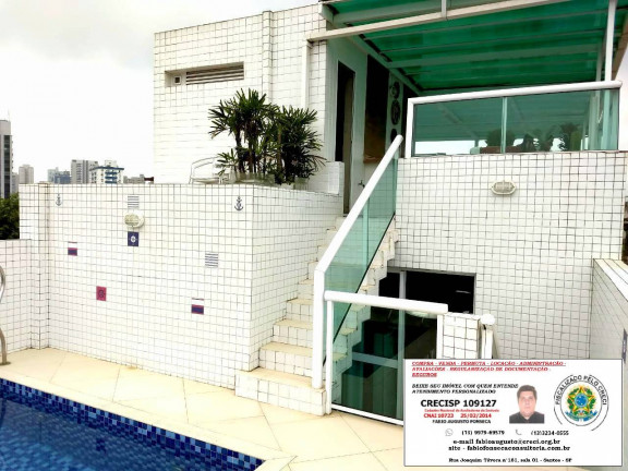 Imagem Sobrado com 4 Quartos à Venda, 300 m² em Macuco - Santos