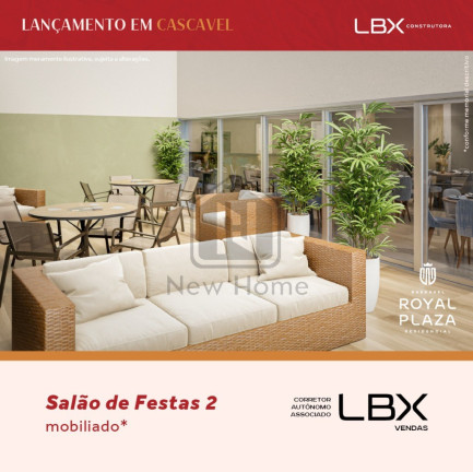 Imagem Imóvel com 2 Quartos à Venda, 54 m² em Cancelli - Cascavel