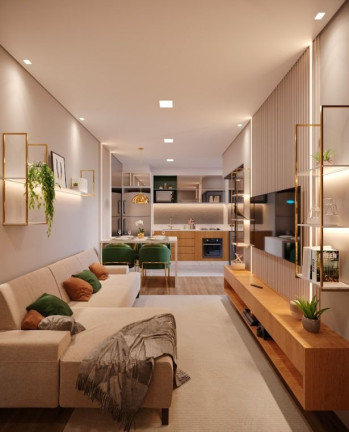 Imagem Apartamento com 1 Quarto à Venda, 32 m² em Novo Mundo - Curitiba