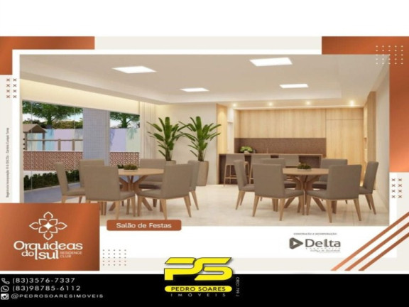 Imagem Apartamento com 2 Quartos à Venda, 57 m² em Jardim Cidade Universitária - João Pessoa