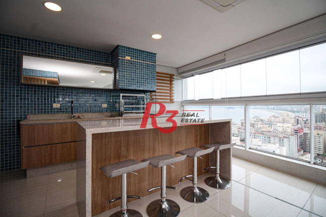Imagem Apartamento com 4 Quartos à Venda, 254 m² em Aparecida - Santos
