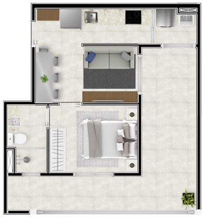 Imagem Apartamento com 1 Quarto à Venda, 25 m² em Vila Sônia - São Paulo Imagem Apartamento com 1 Quarto à Venda, 25 m² em Vila Sônia - São Paulo