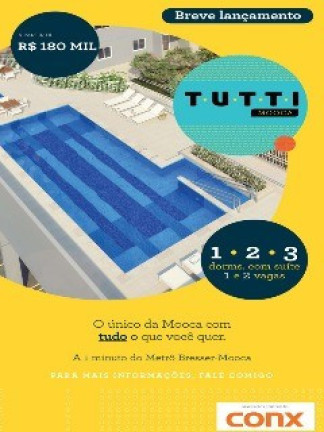Imagem Apartamento com 2 Quartos à Venda, 52 m² em Mooca - São Paulo Imagem Apartamento com 2 Quartos à Venda, 52 m² em Mooca - São Paulo