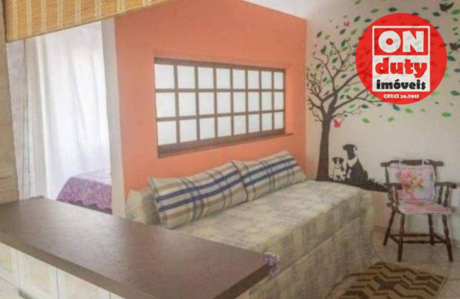Imagem Apartamento com 1 Quarto à Venda ou Locação, 35 m² em Itararé - São Vicente