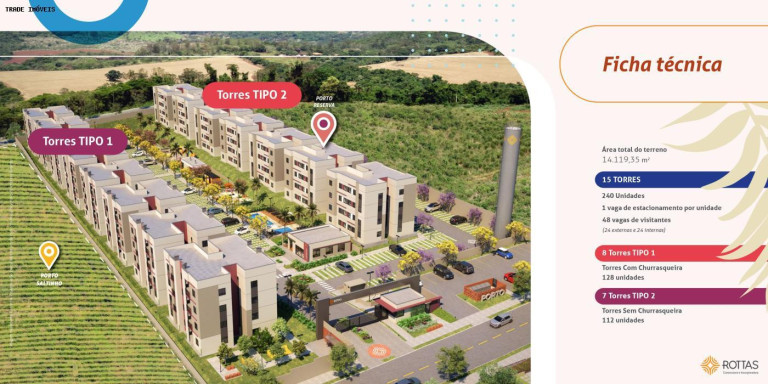 Imagem Apartamento com 2 Quartos à Venda, 42 m² em Reserva Saltinho - Londrina Imagem Apartamento com 2 Quartos à Venda, 42 m² em Reserva Saltinho - Londrina