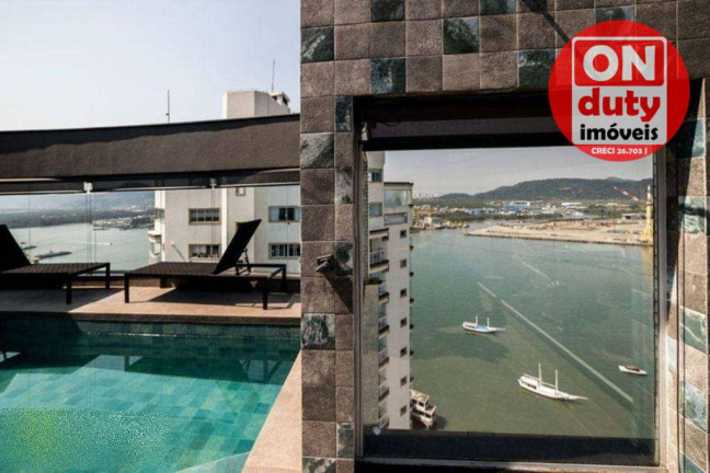 Imagem Cobertura com 4 Quartos à Venda, 600 m² em Ponta Da Praia - Santos Imagem Cobertura com 4 Quartos à Venda, 600 m² em Ponta Da Praia - Santos