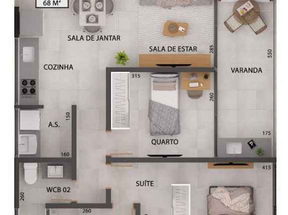 Imagem Apartamento à Venda, 68 m² em Jardim Oceania - João Pessoa Imagem Apartamento à Venda, 68 m² em Jardim Oceania - João Pessoa